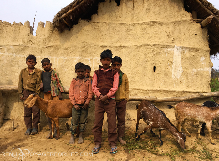 Village children of Uttar Pradesh