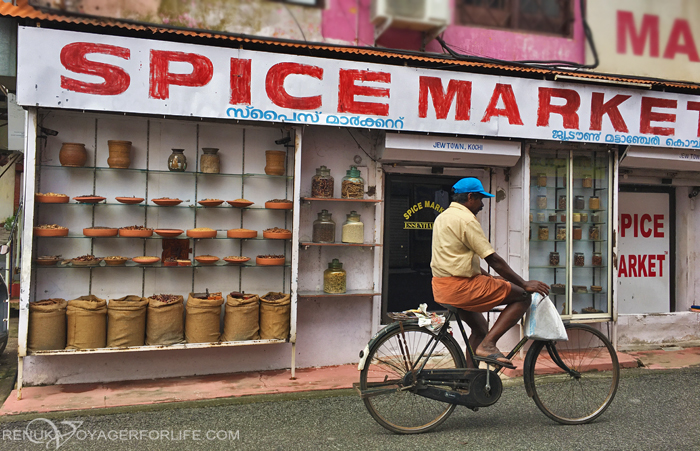 Spice market in Kochi