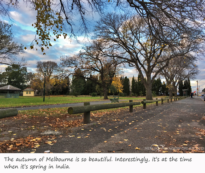 Autumn in Melbourne