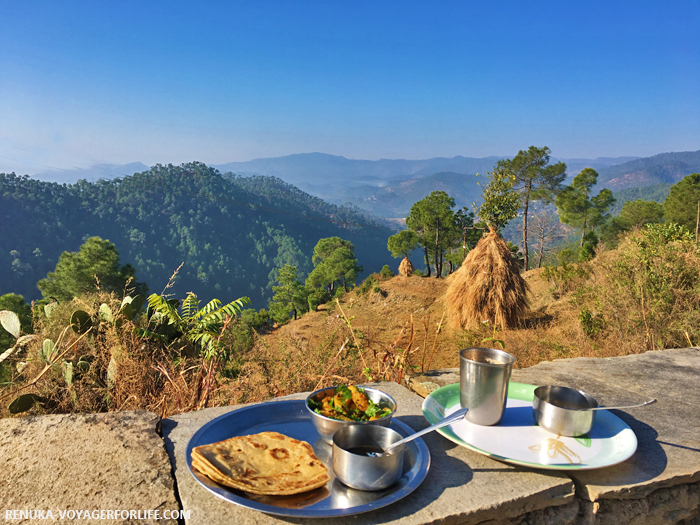 IMG-Breakfast with the mountain views in Uttarakhand