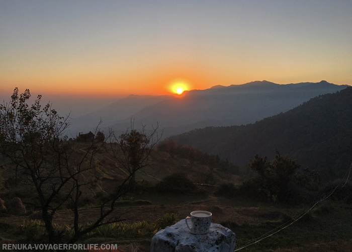 IMG-Sunrise view from Idyllic Haven Binsar