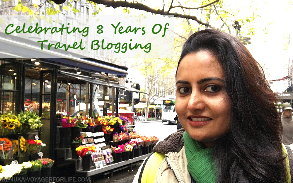 Travel blogging anniversary posts