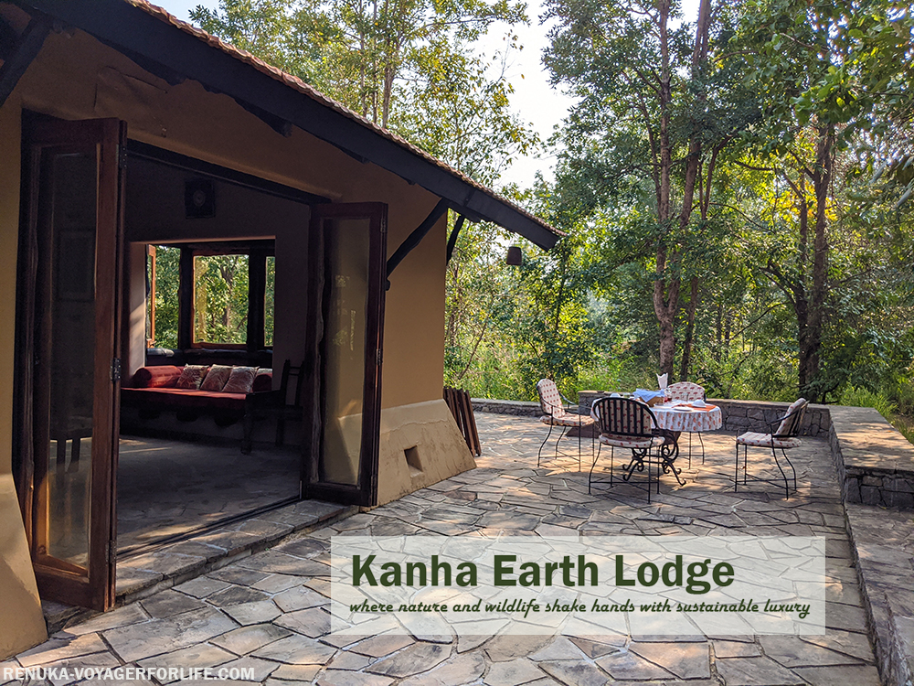 Kanha Earth Lodge sustainable luxury resort in India