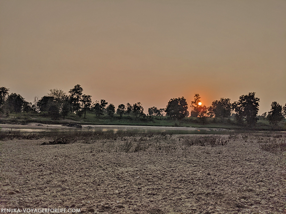 Sunset points in Kanha