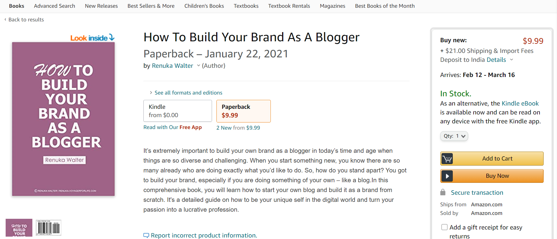 How to build your brand as a blogger