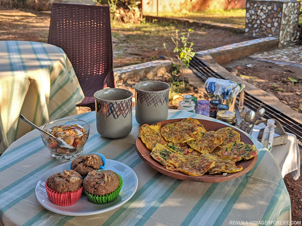 Beautiful breakfasts in South Goa